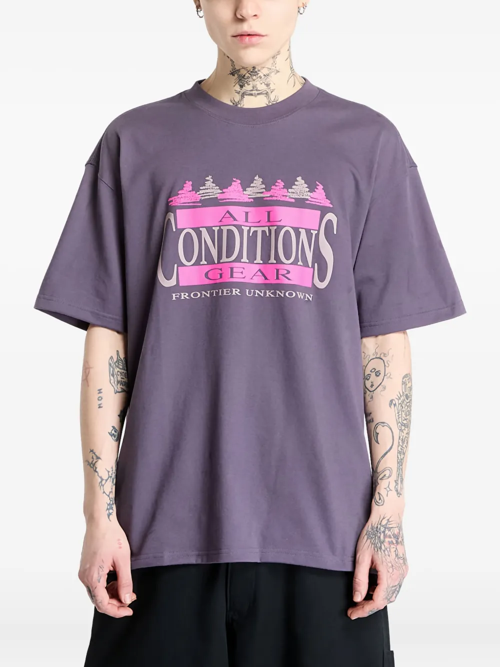 Nike playera Dri-Fit | morado | Image 1