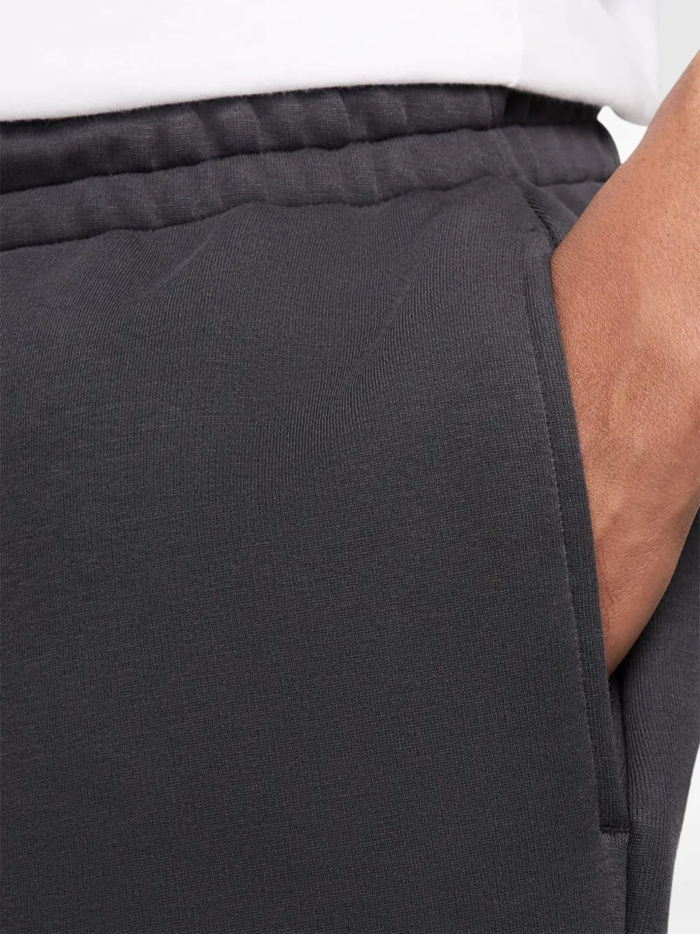 Nike Broek met trekkoordtaille Grijs