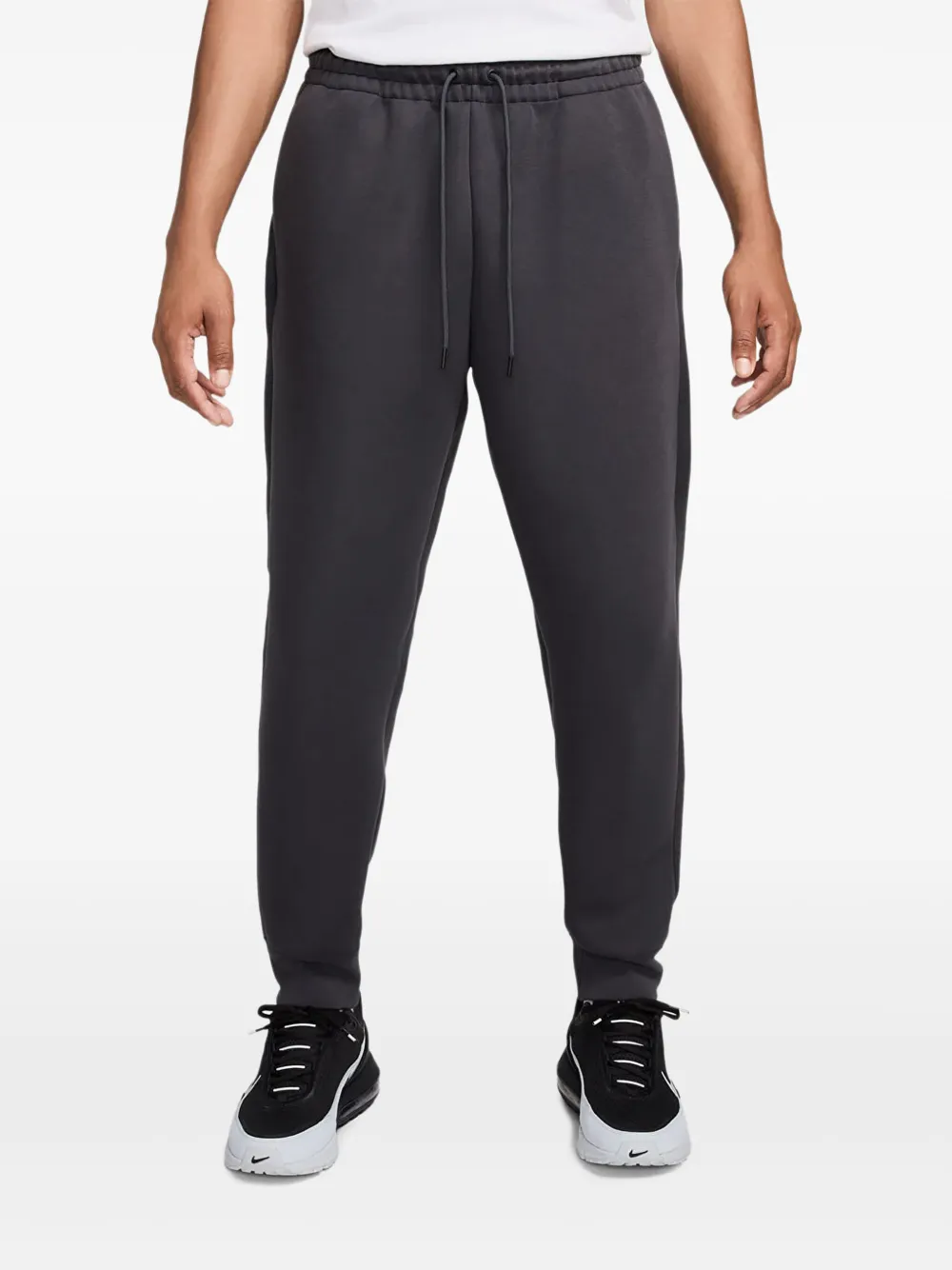 Nike Broek met trekkoordtaille Grijs