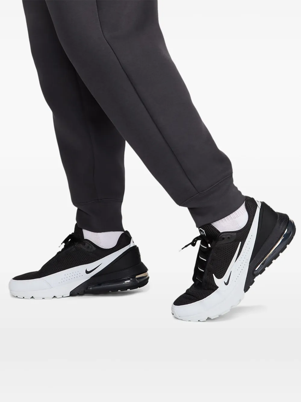 Nike Broek met trekkoordtaille Grijs