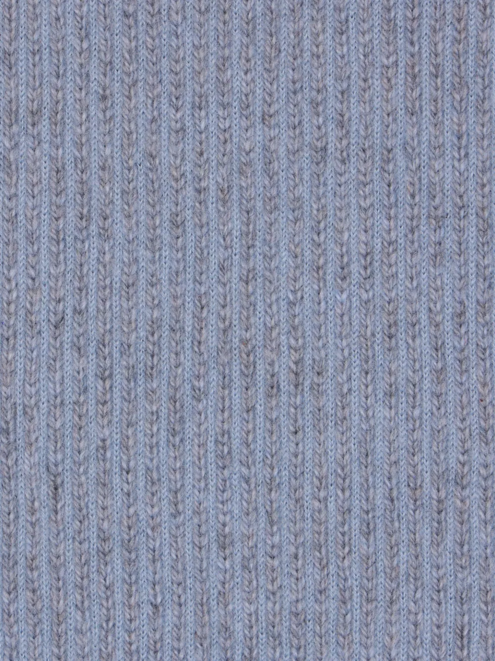 Zegna Ribbed-trim Sweater In Blue