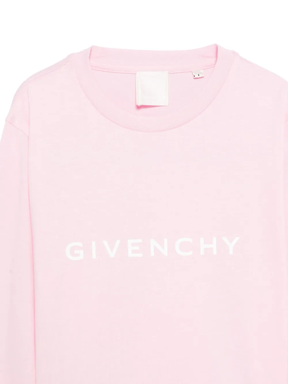 Givenchy Kids logo-print sweatshirt Roze