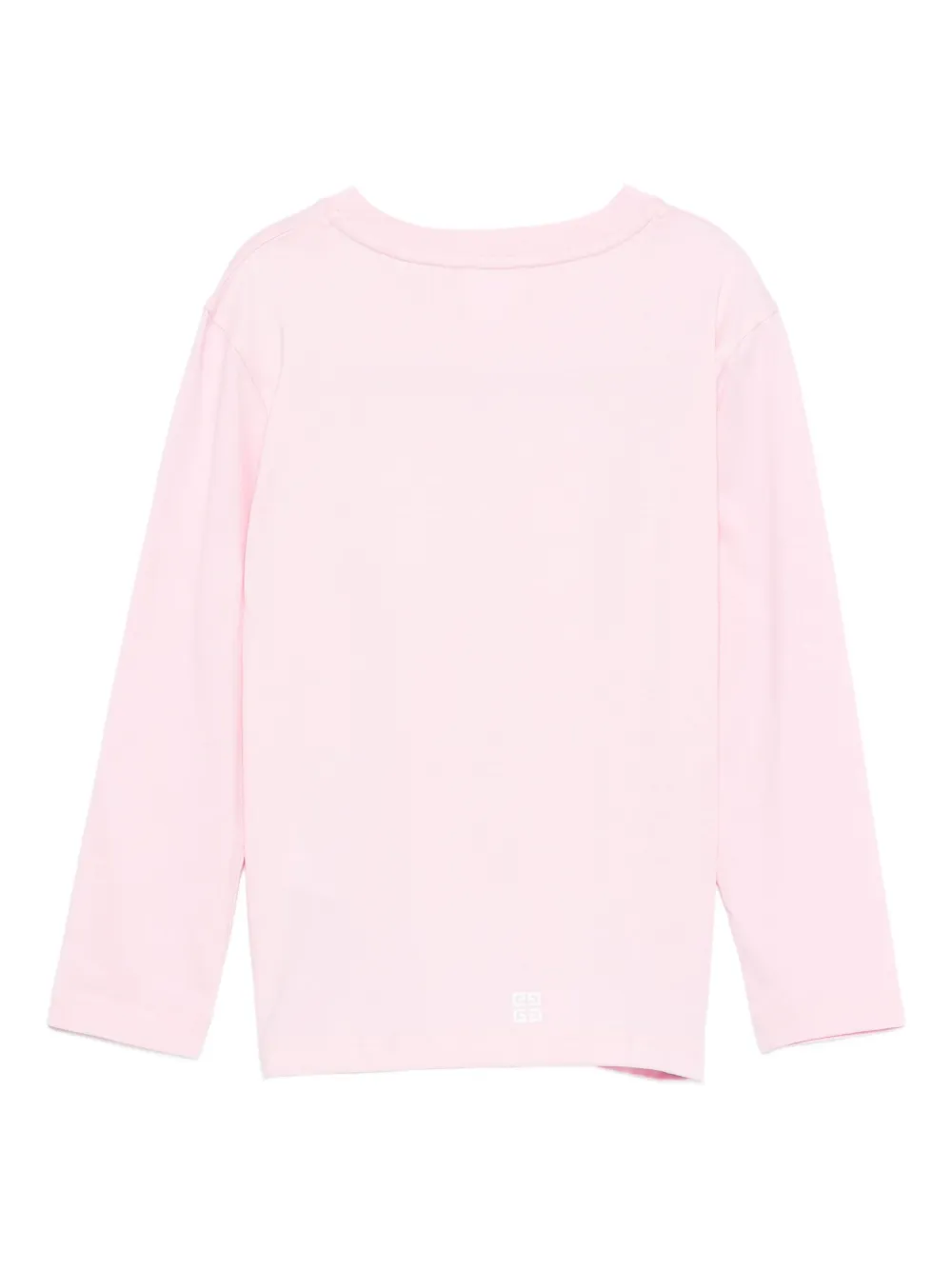 Givenchy Kids logo-print sweatshirt Roze