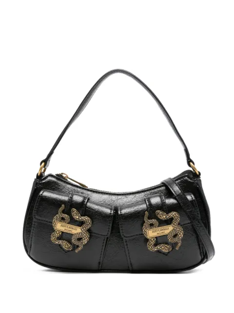 Just Cavalli snake-buckle shoulder bag