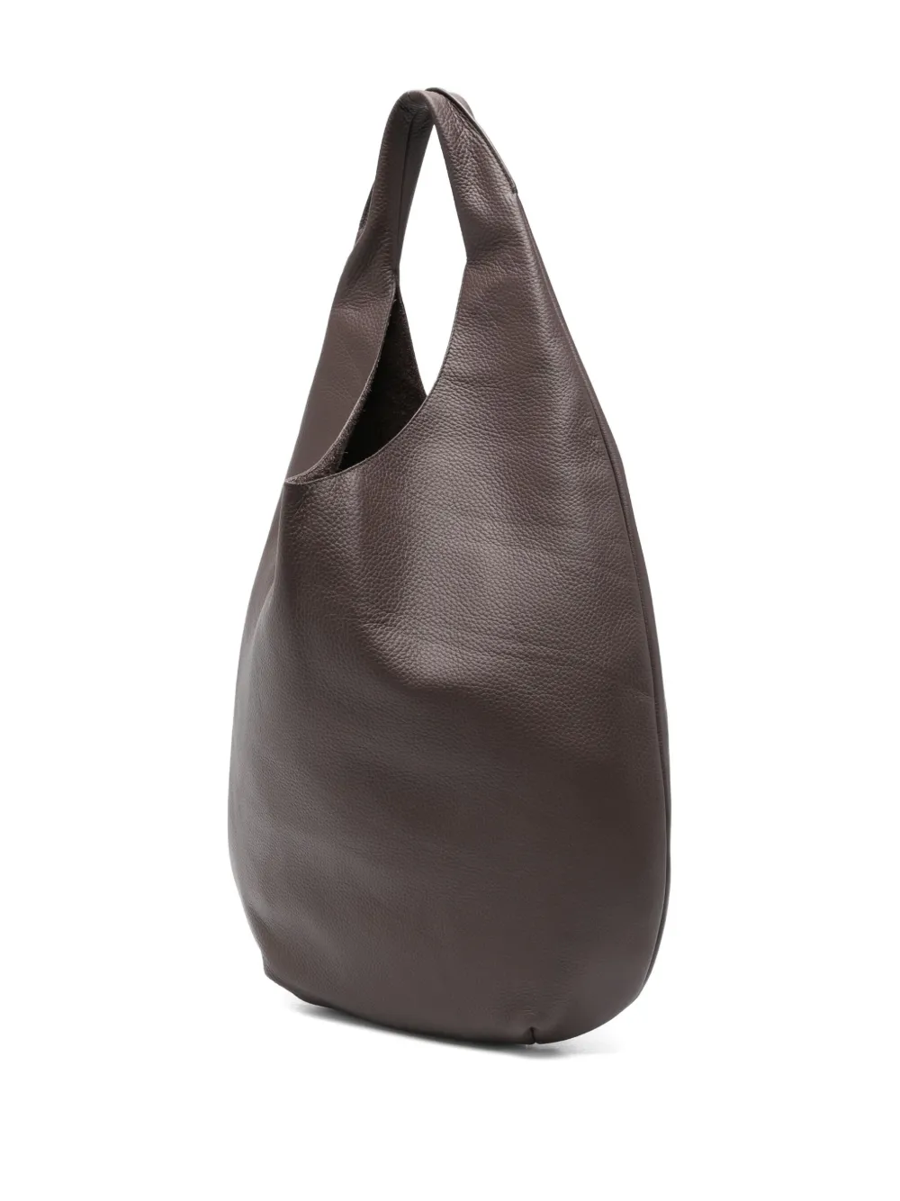 A.P.C. Le Neige leren schoudertas Bruin