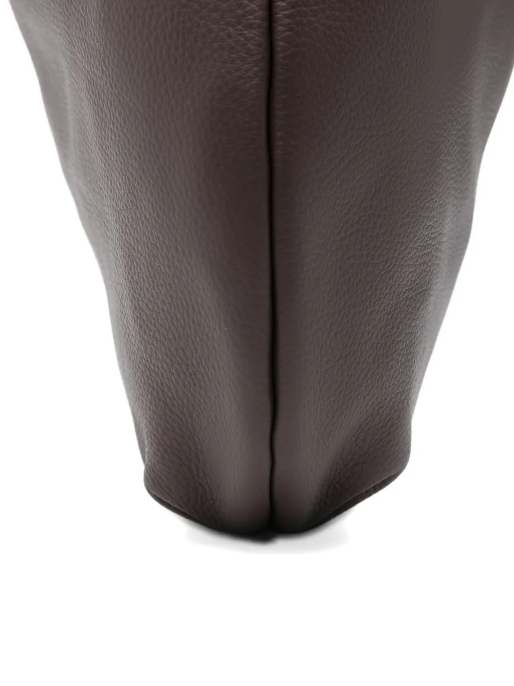 A.P.C. Le Neige leren schoudertas Bruin