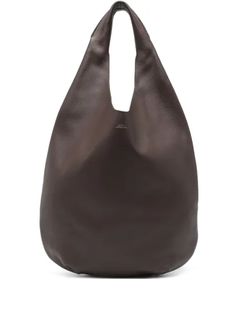 A.P.C. Le Neige leather shoulder bag