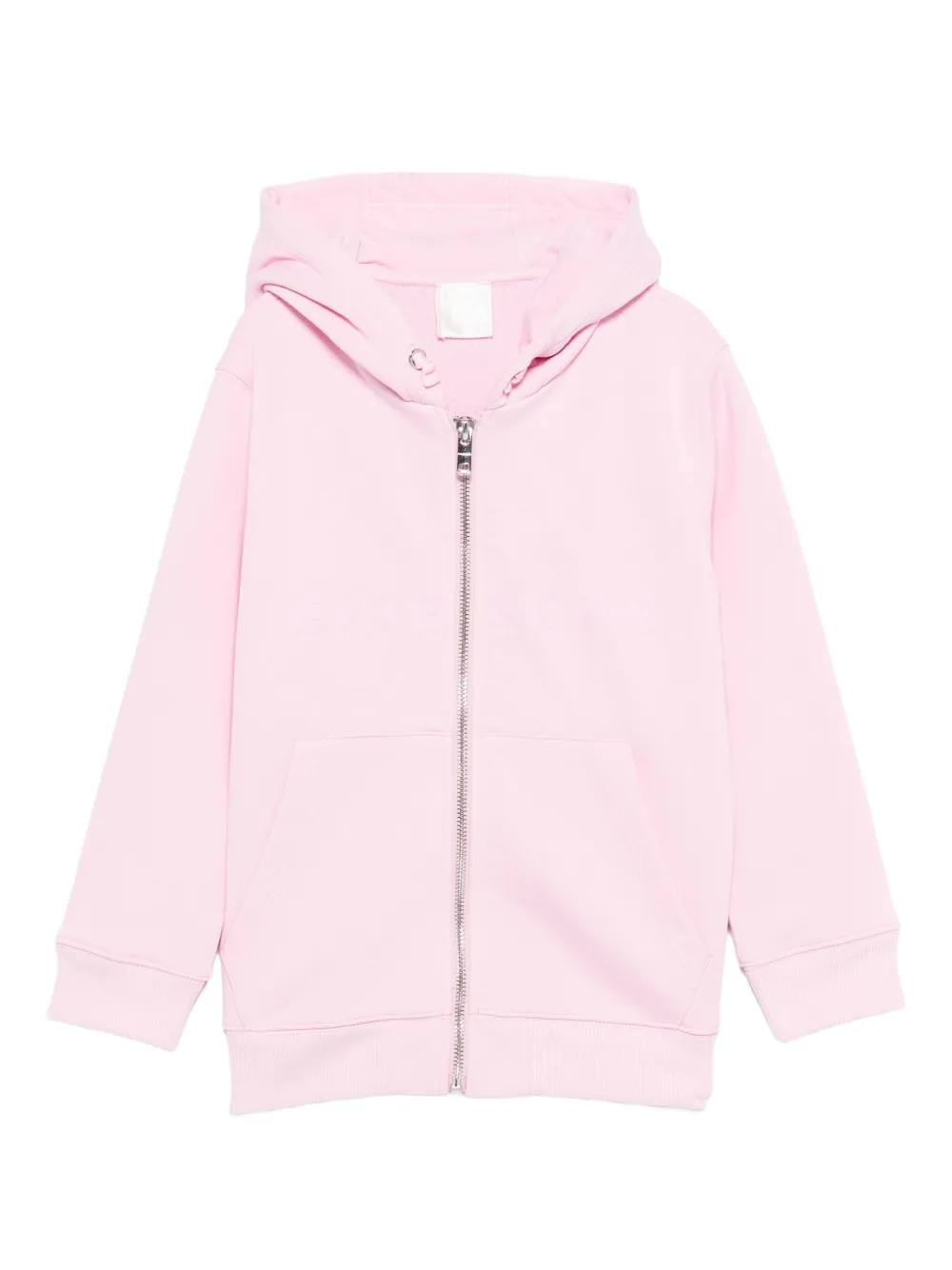 Givenchy Kids zip-up hoodie Roze