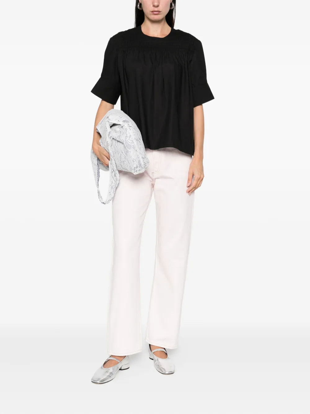 A.P.C. Estelle shirt Zwart