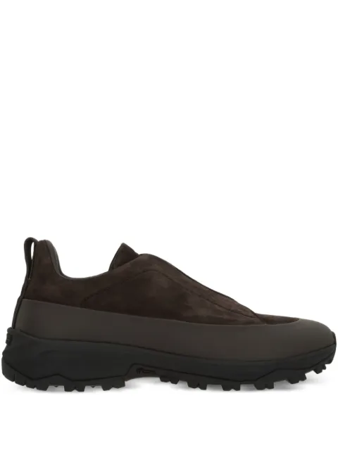 Zegna Triple Stitch Monte panelled sneakers