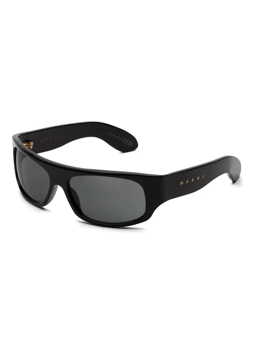 Marni Eyewear Uailus rectangle-frame sunglasses Zwart