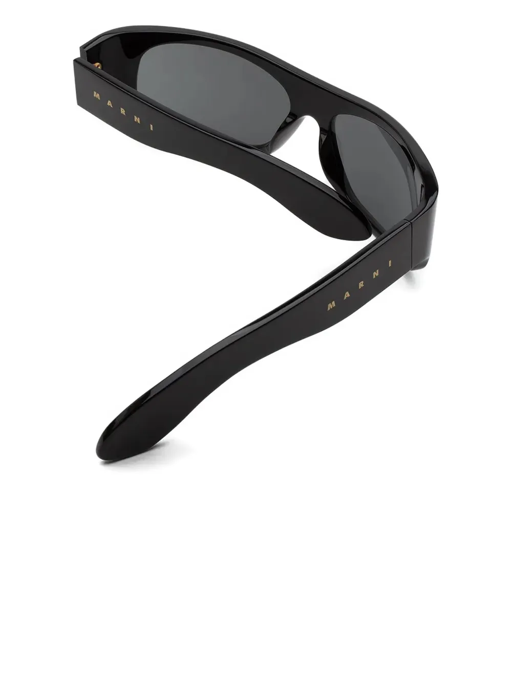 Marni Eyewear Uailus rectangle-frame sunglasses Zwart