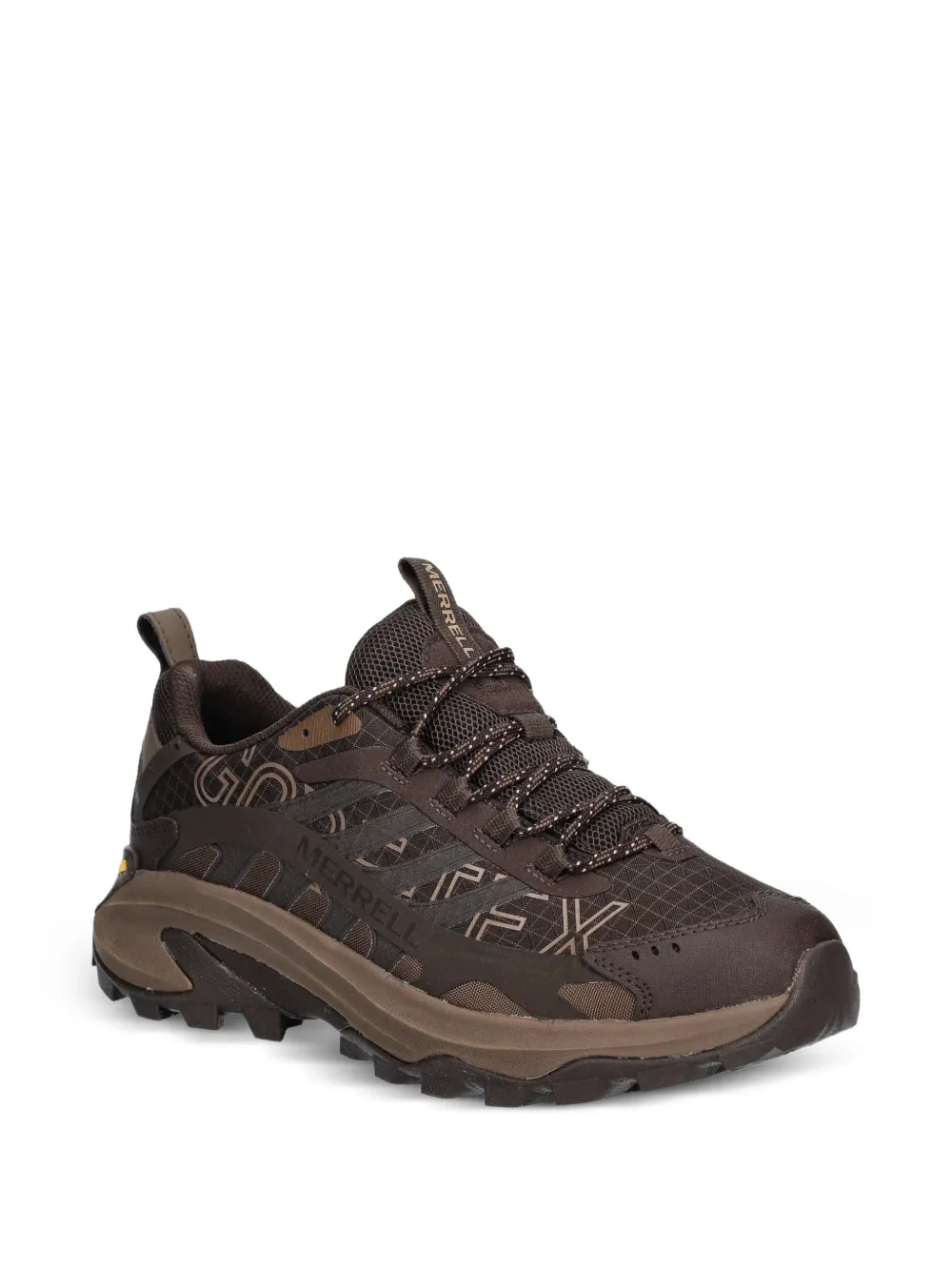 Merrell Moab Speed 2 GORE-TEX grid-pattern sneakers Brown