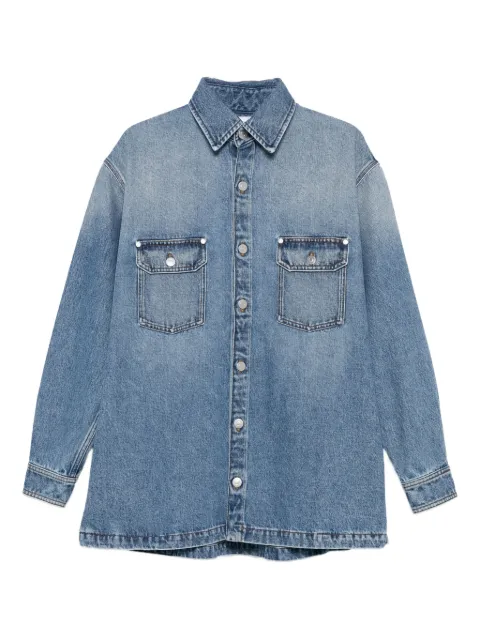 Stella McCartney button-fastening flap-pocket shirt