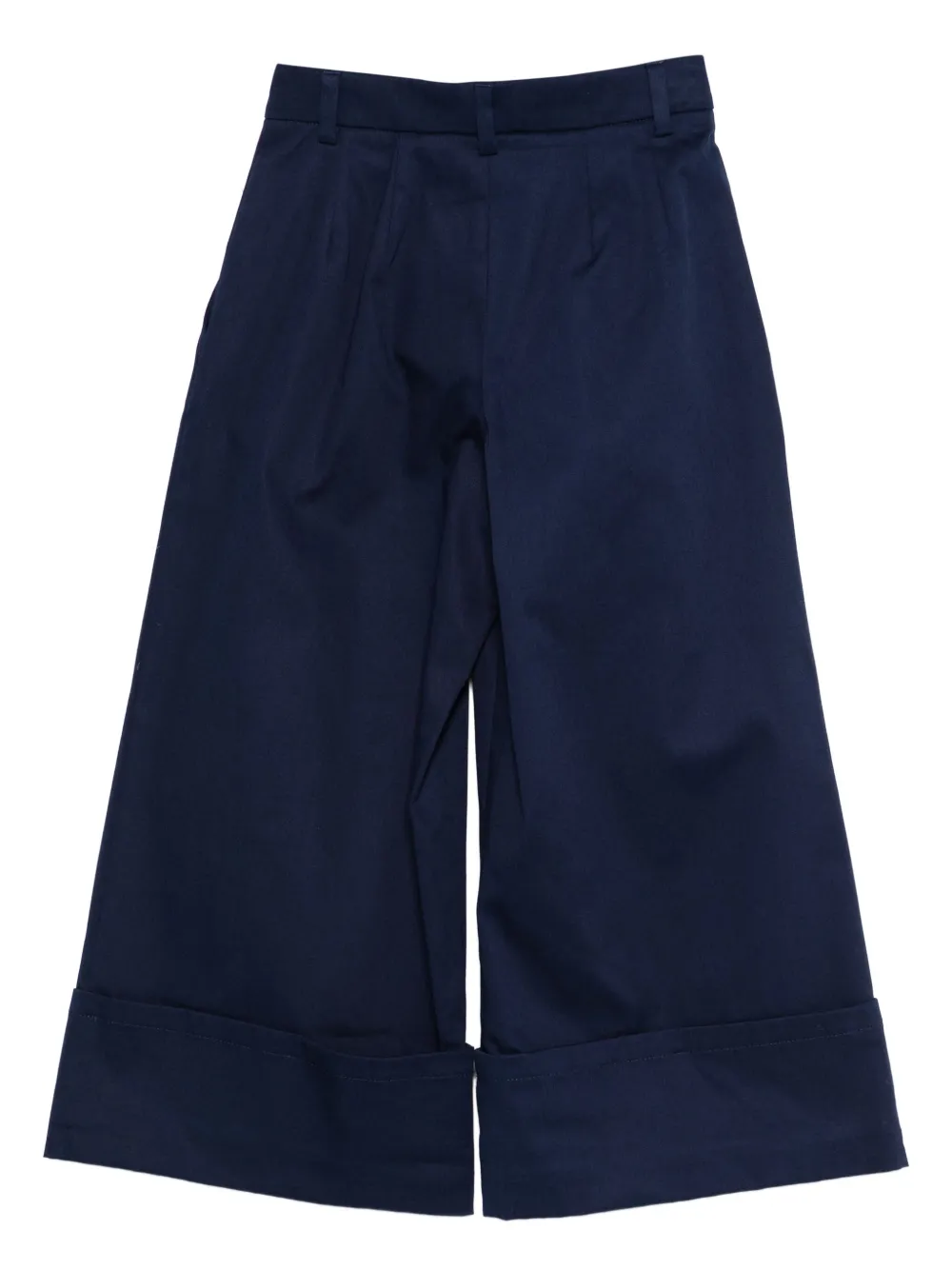 Fendi Kids pleated cuffed trousers | Girls Casual Trousers | Image 2