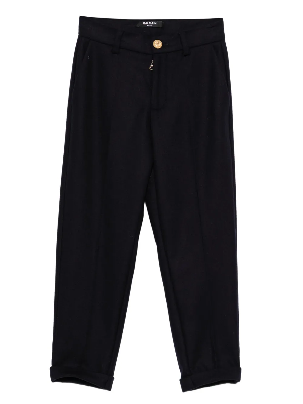 Balmain Kids wool trousers Blauw