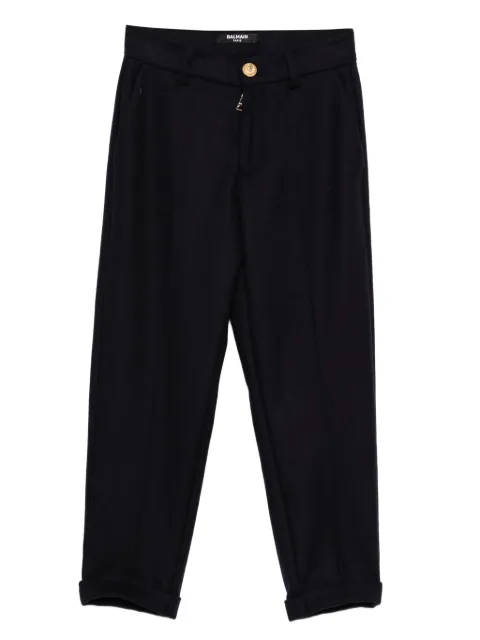 Balmain Kids wool trousers