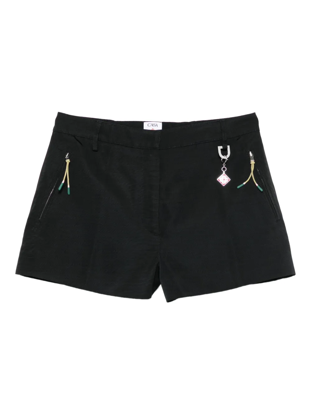 Casablanca Shorts met ritszak en bedel Zwart