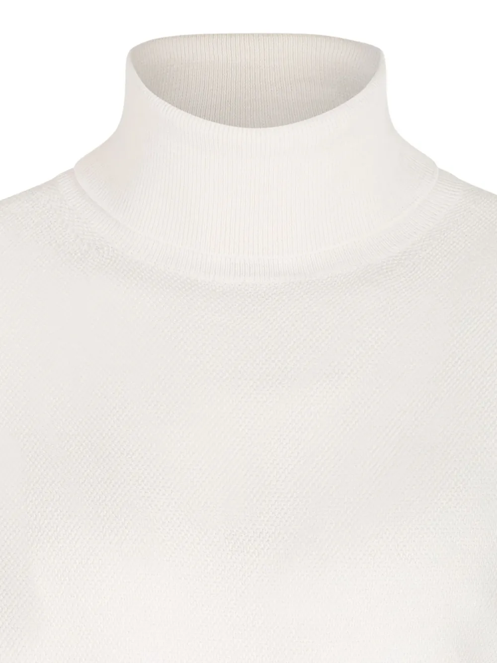 Boglioli Trui met hoge hals Wit