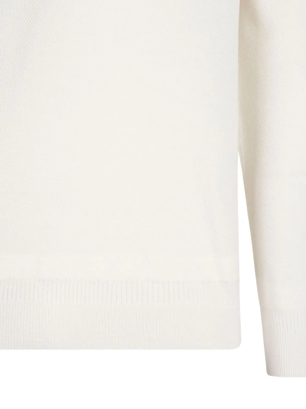 Boglioli Trui met hoge hals Wit