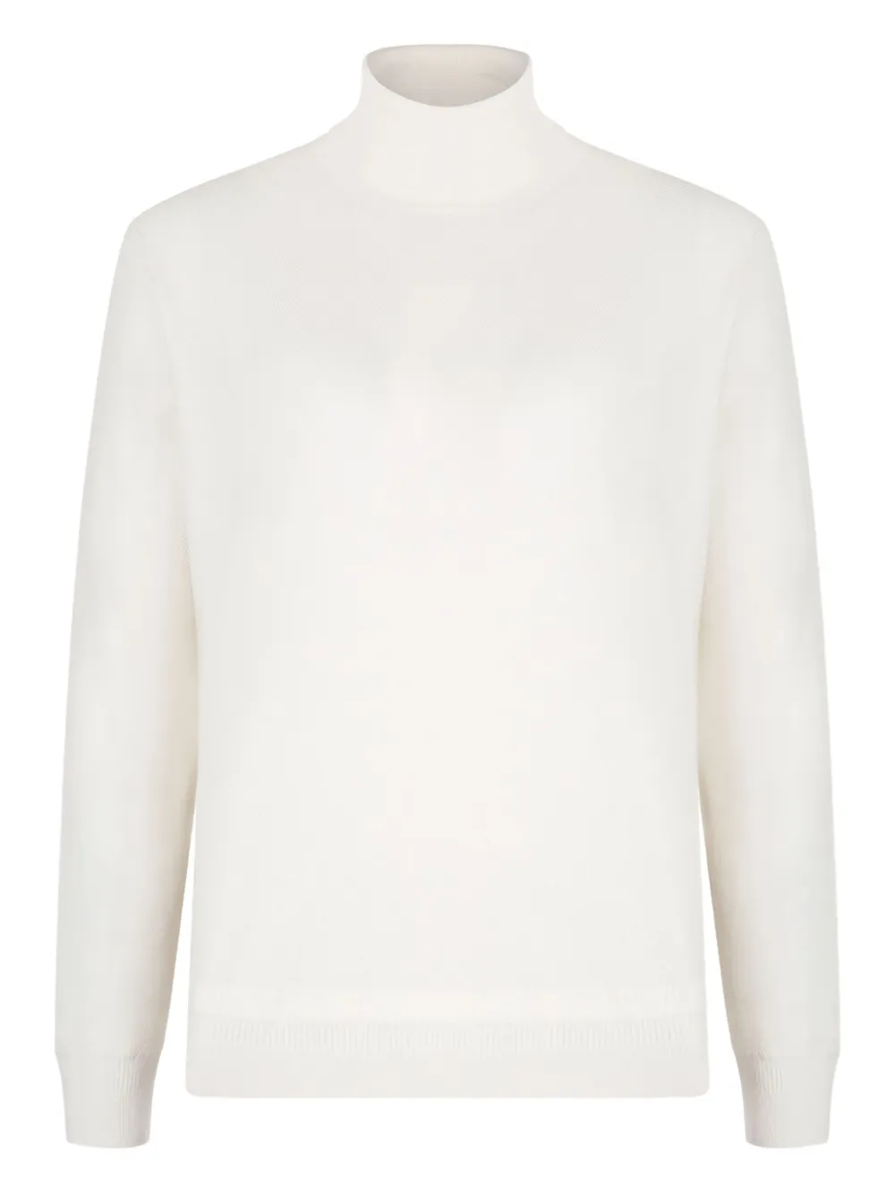 Boglioli high-neck sweater | White | Image 1