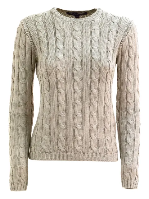 Polo Ralph Lauren cable-knit crew-neck sweater