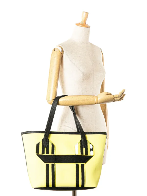 Hermès Pre-Owned 2024 Toile Pursangle Tote Bag | Black