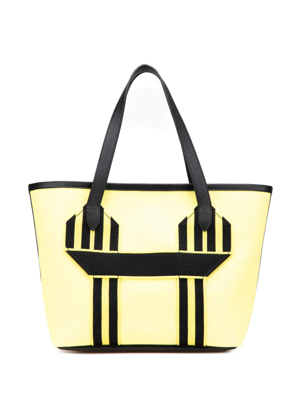 Hermès Pre-Owned 2024 トワル ピュールサングル トートバッグ - ブラック Hermès Pre-Owned 2024 トワル ピュールサングル トートバッグ - ブラック