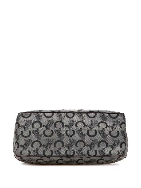 Celine Pre-Owned 20th Century C Macadam Canvas Boogie Handbag