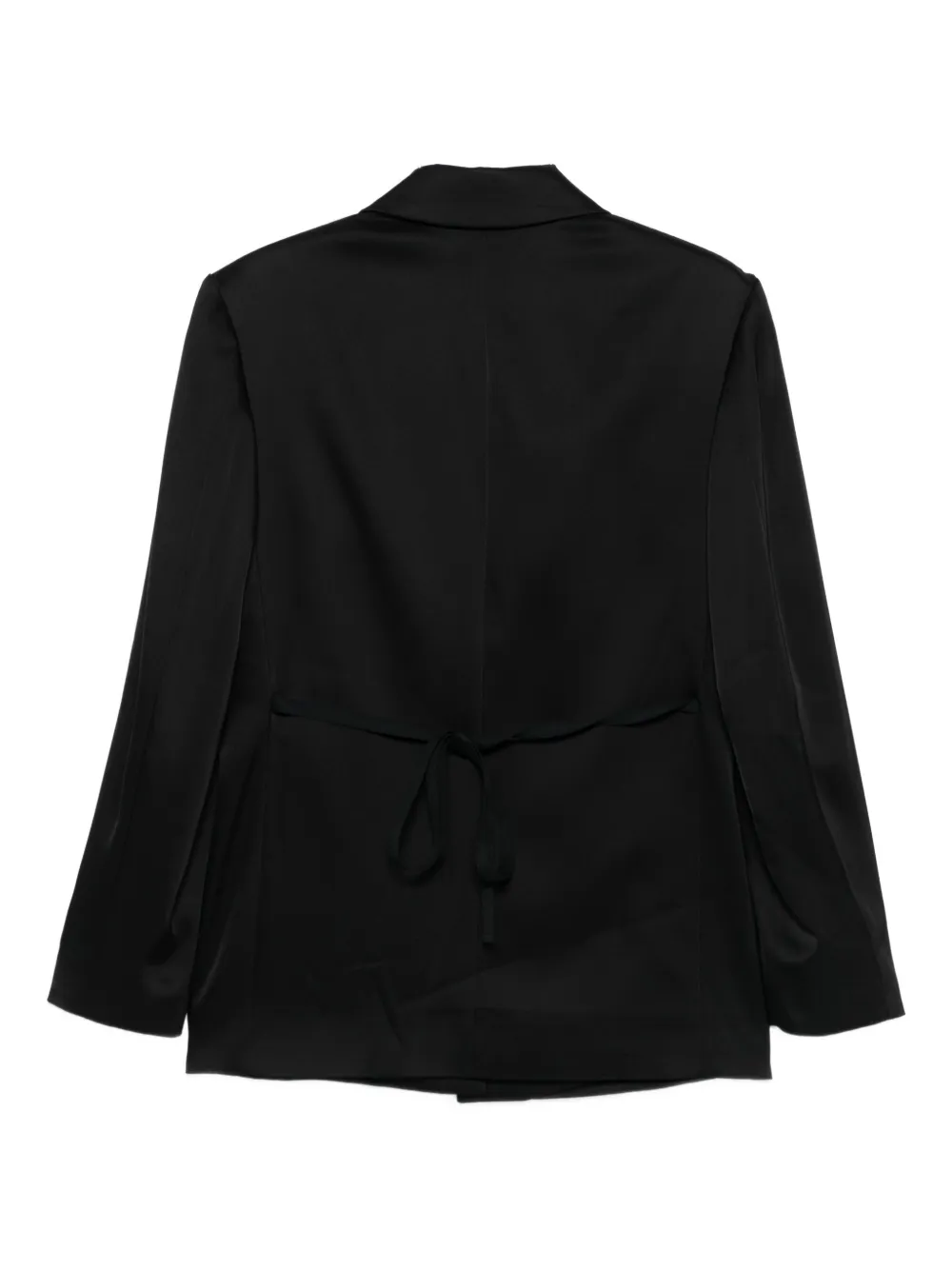 Peter Do Blazer met enkele rij knopen Zwart