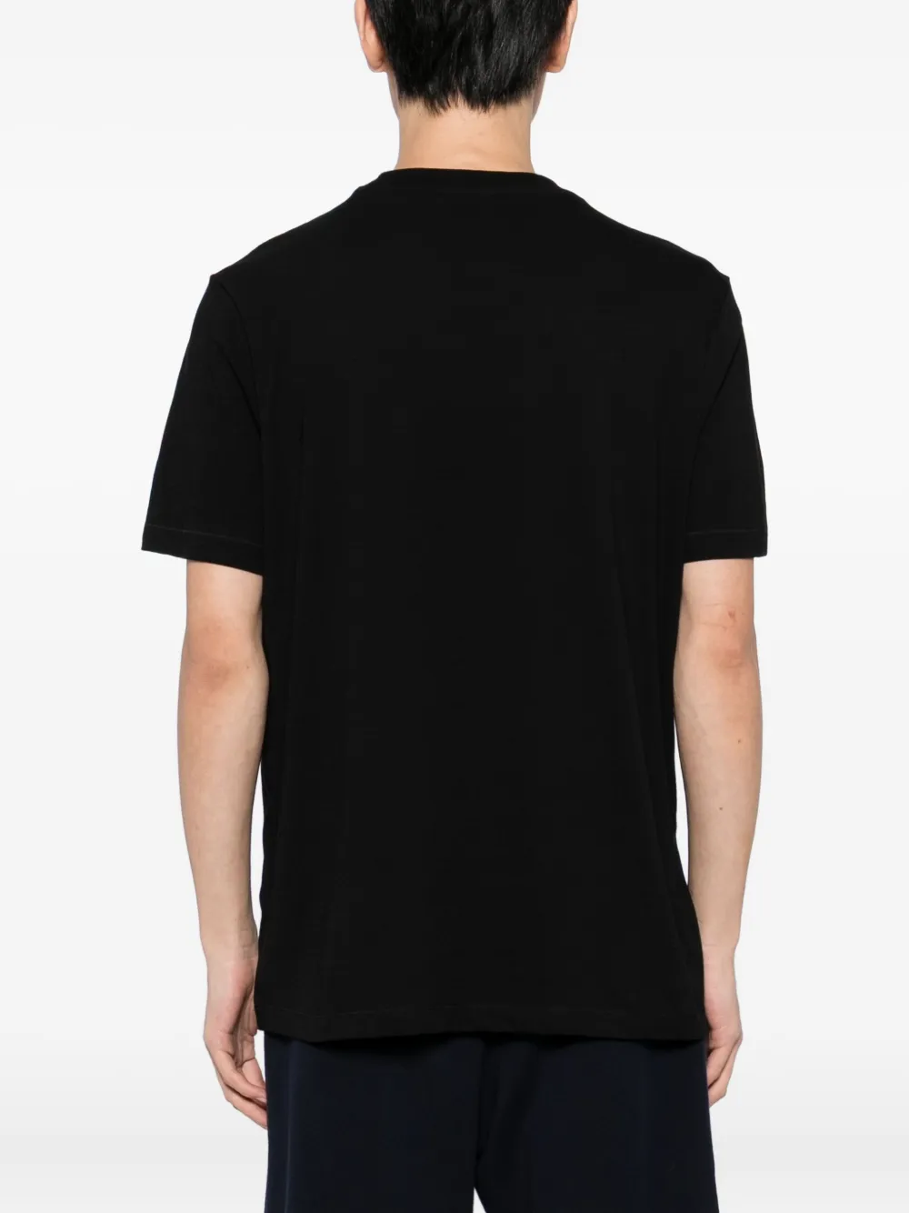 HUGO T-shirt met logoprint Zwart