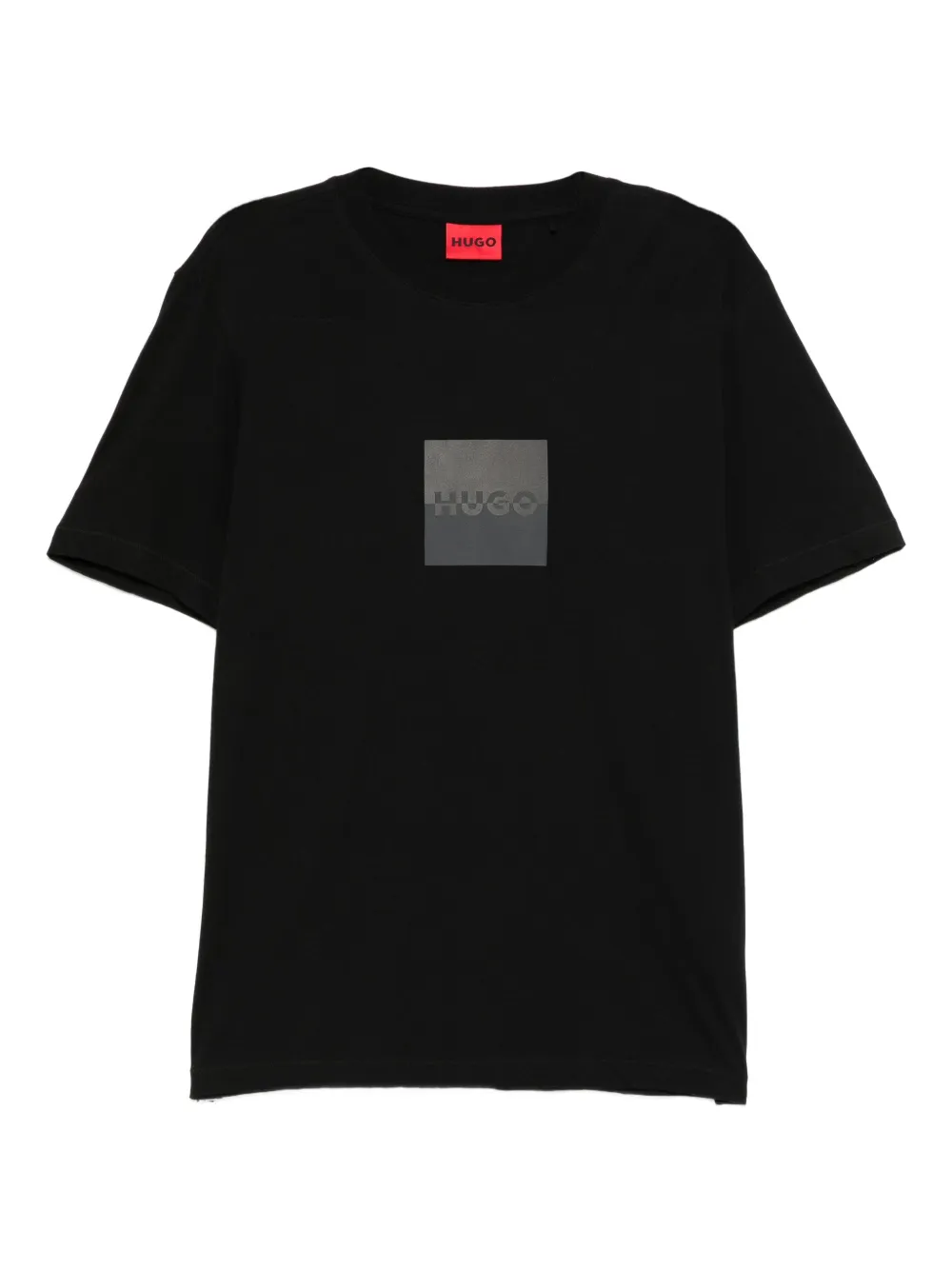 HUGO logo-printed T-shirt | Black | Image 1