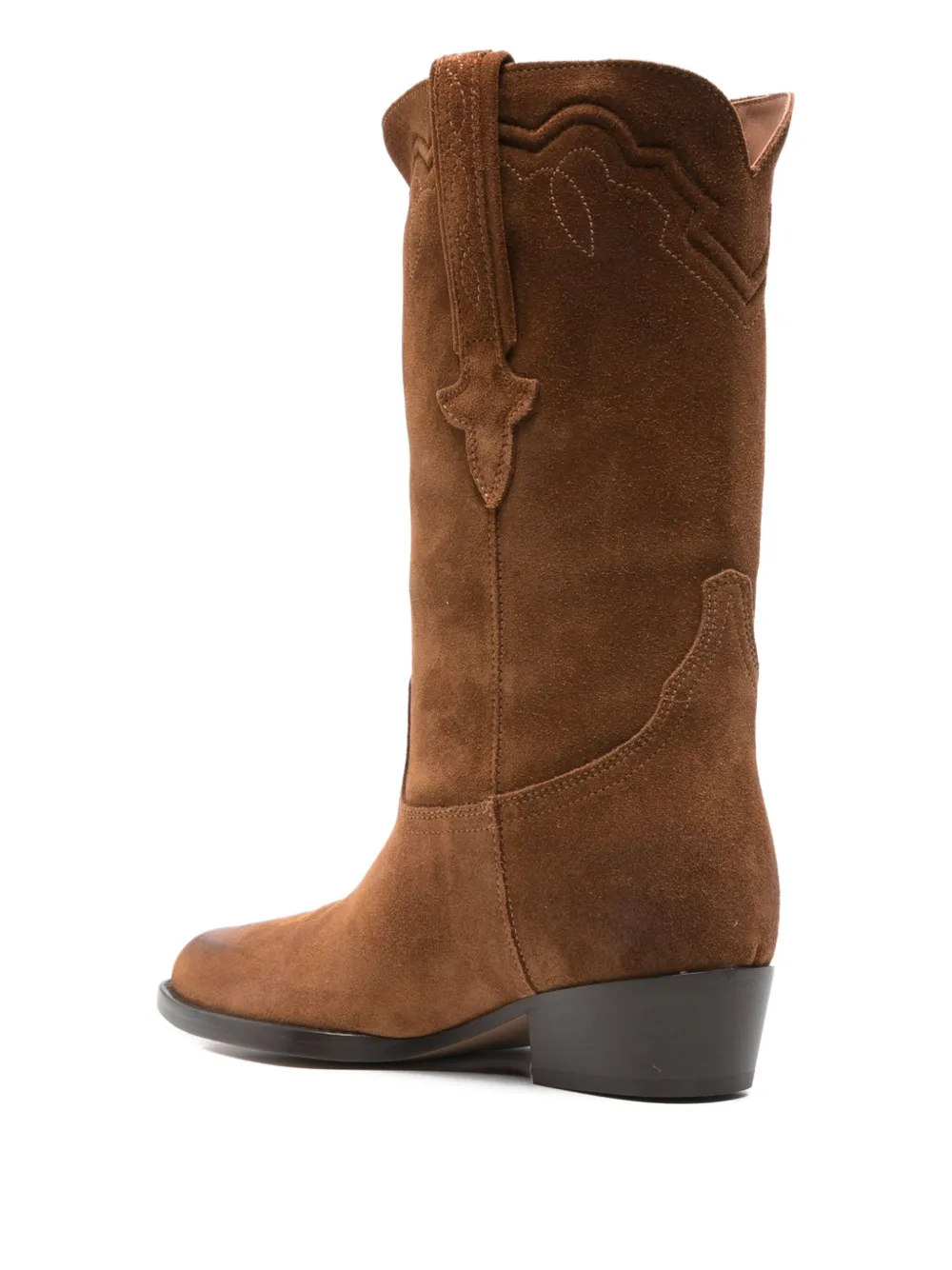 Paris Texas 40mm Hilda suede boots Brown