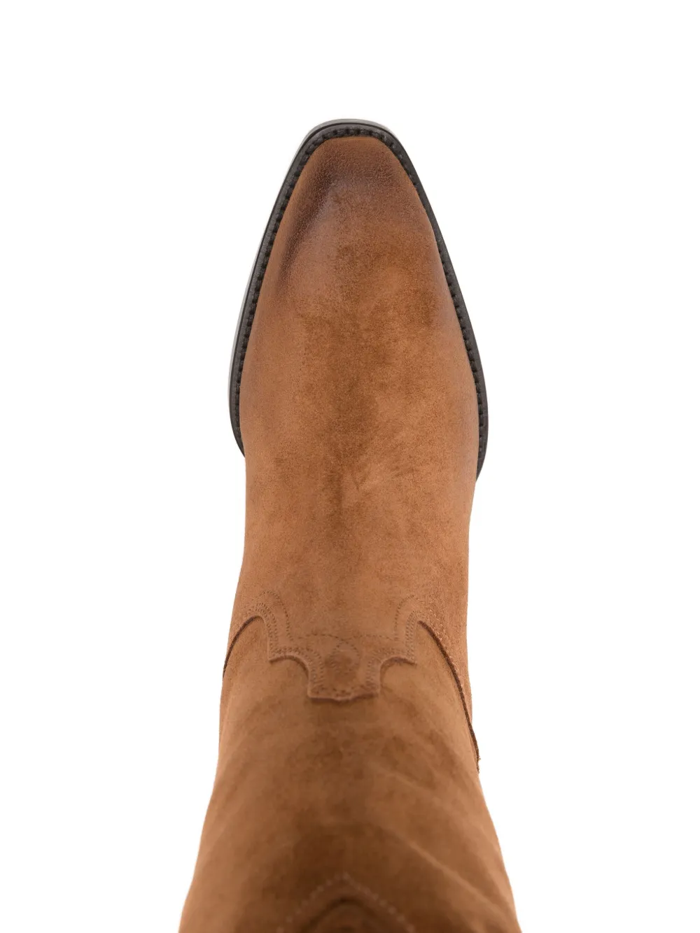 Paris Texas 40mm Hilda suede boots Brown