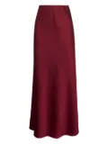 Blanca Vita elasticated-waist skirt - Red