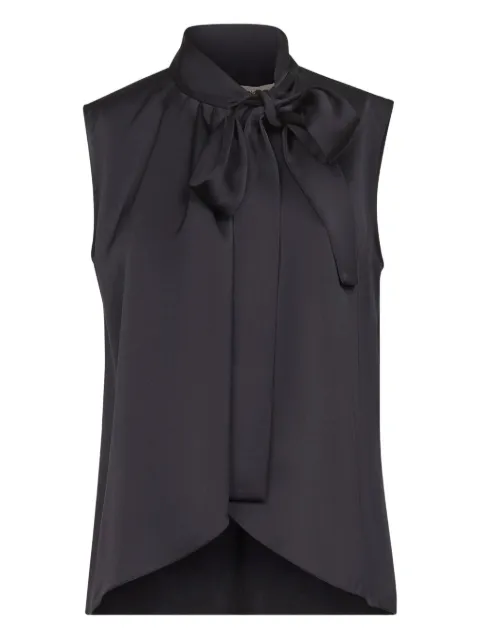 Blanca Vita lavallière-collar top