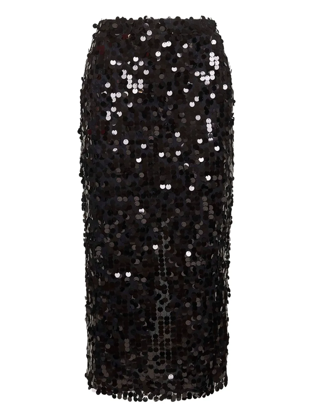 Blanca Vita Midi-rok met pailletten Zwart