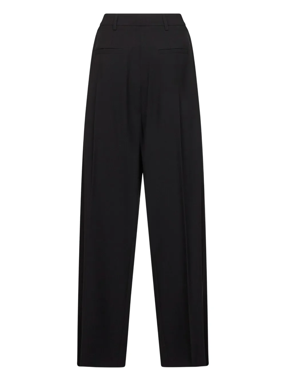 Blanca Vita Straight plooibroek Zwart