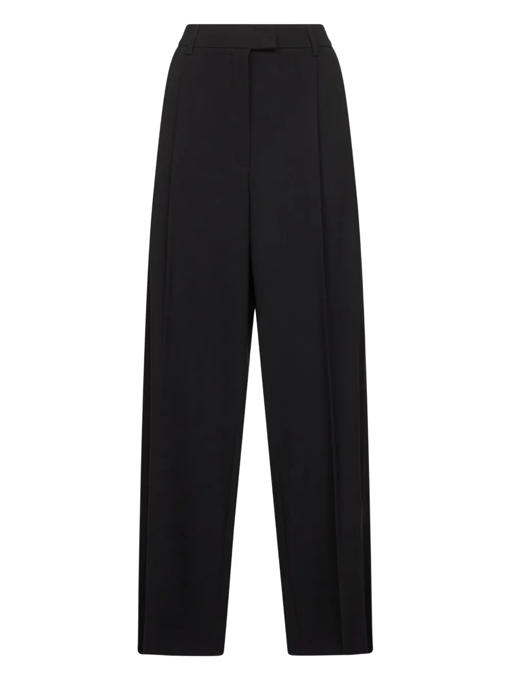 Blanca Vita Straight plooibroek Zwart