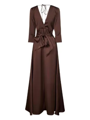 オールインワン・サロペット Blanca Vita Lightweight Muslin Midi Dress With Wrap-Around Blanca Vita Lightweight Muslin Dress With Wrap-Around Belt