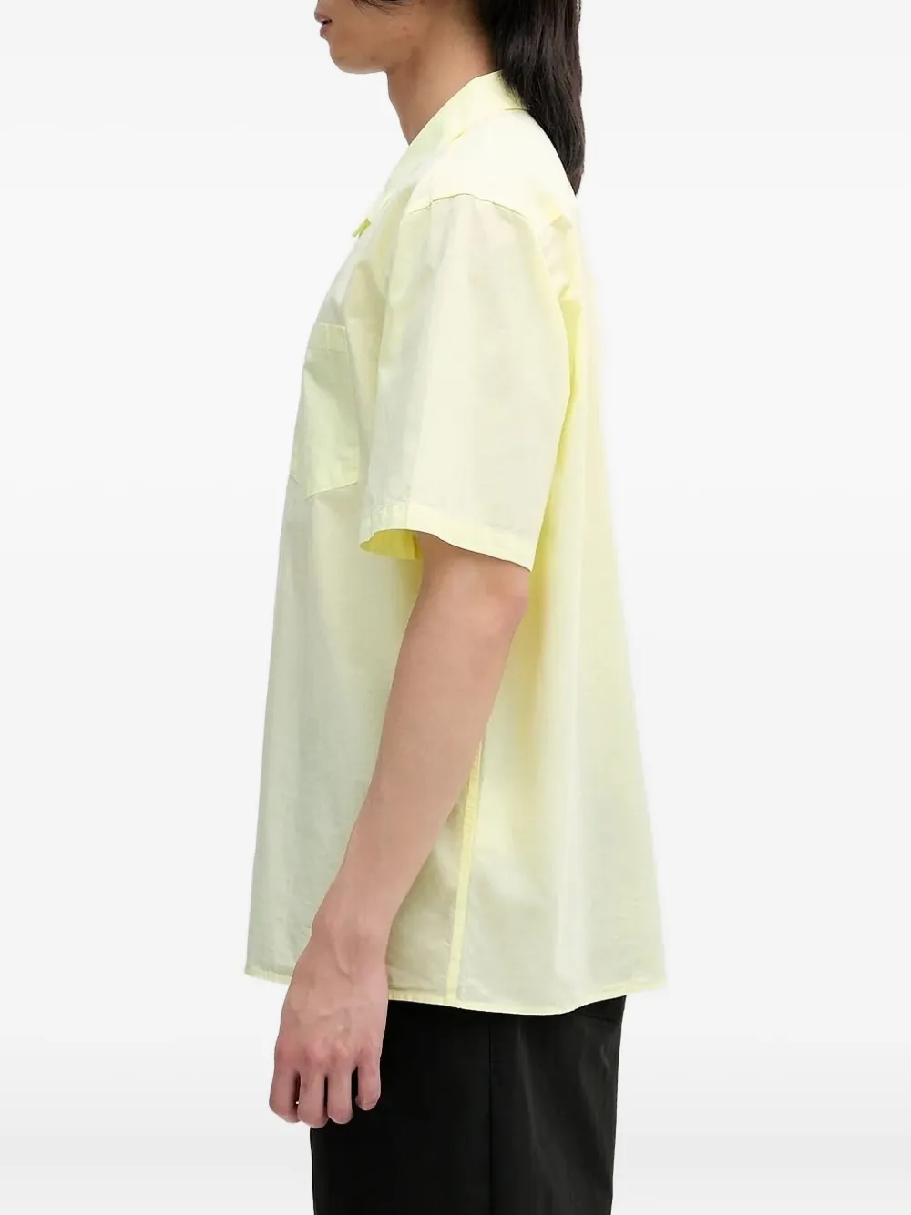 Norse Projects Overhemd met borstzak - Geel