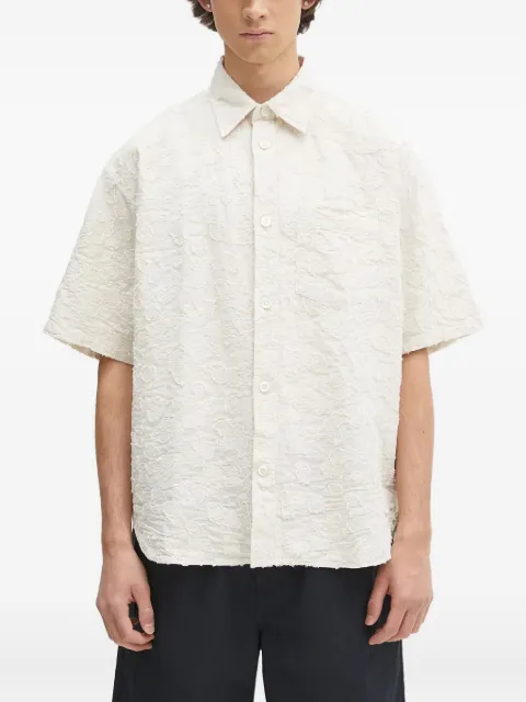 Norse Projects textured short-sleeve shirt
