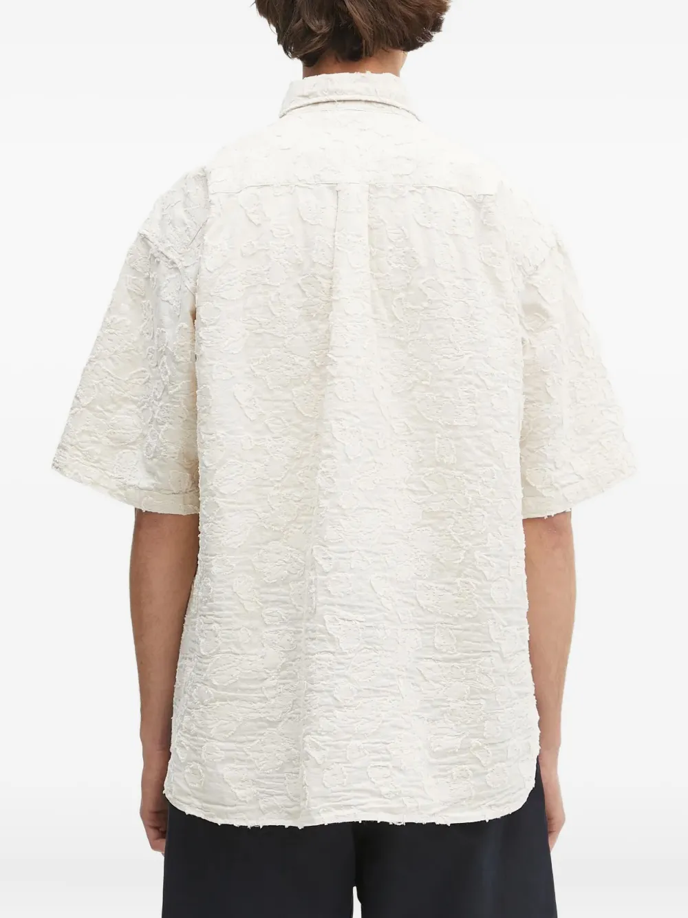 Norse Projects Overhemd met korte mouwen Beige