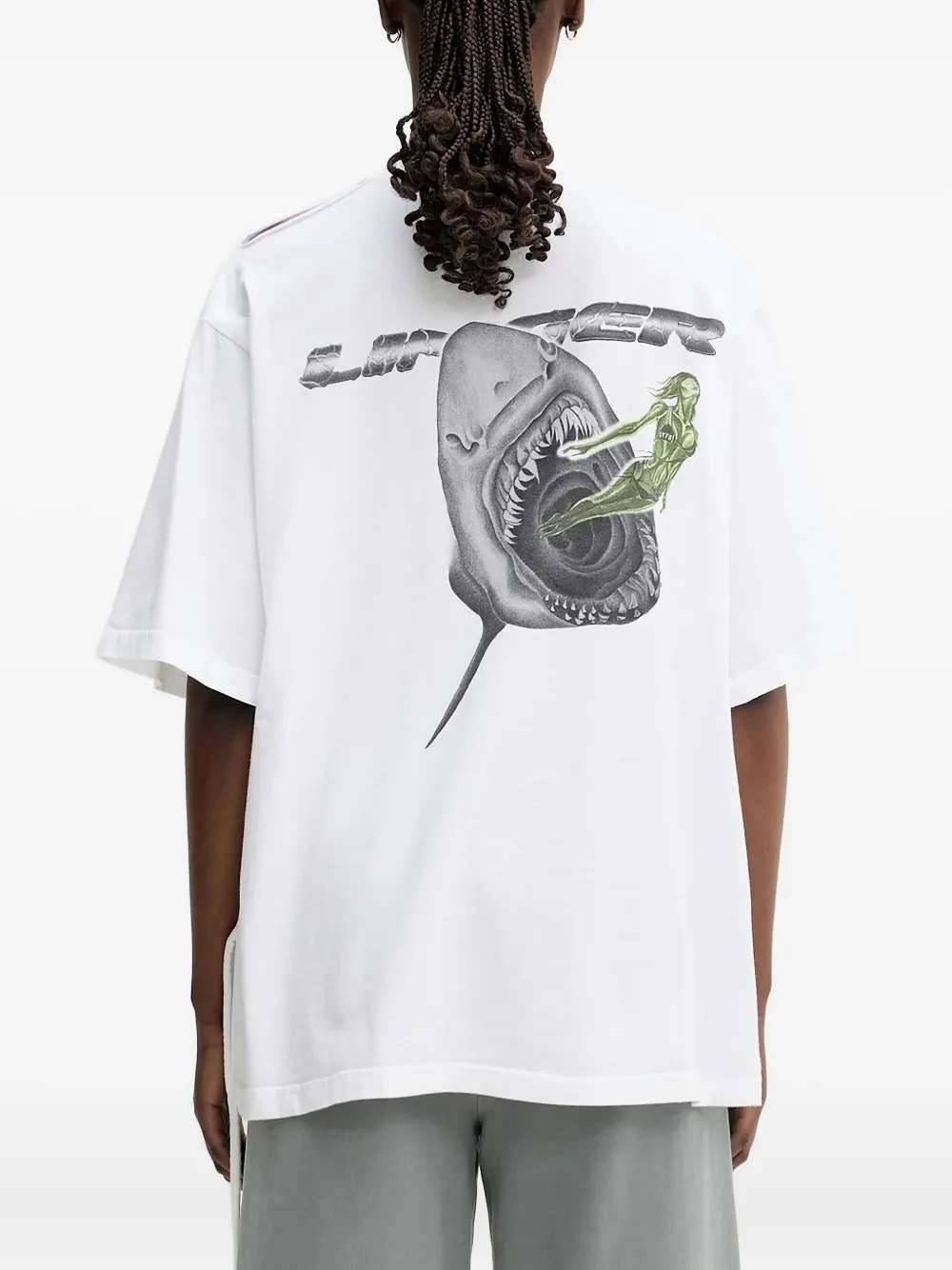 Ottolinger Gerafeld T-shirt Wit