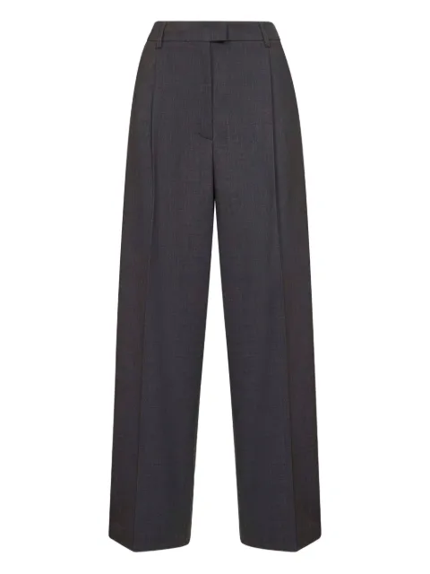 Blanca Vita pleated wide-leg trousers