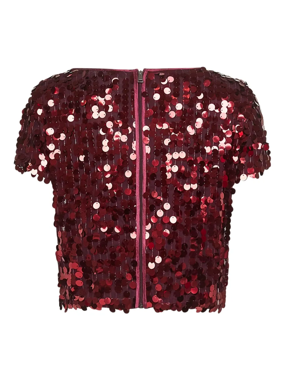 Blanca Vita Top met pailletten Rood