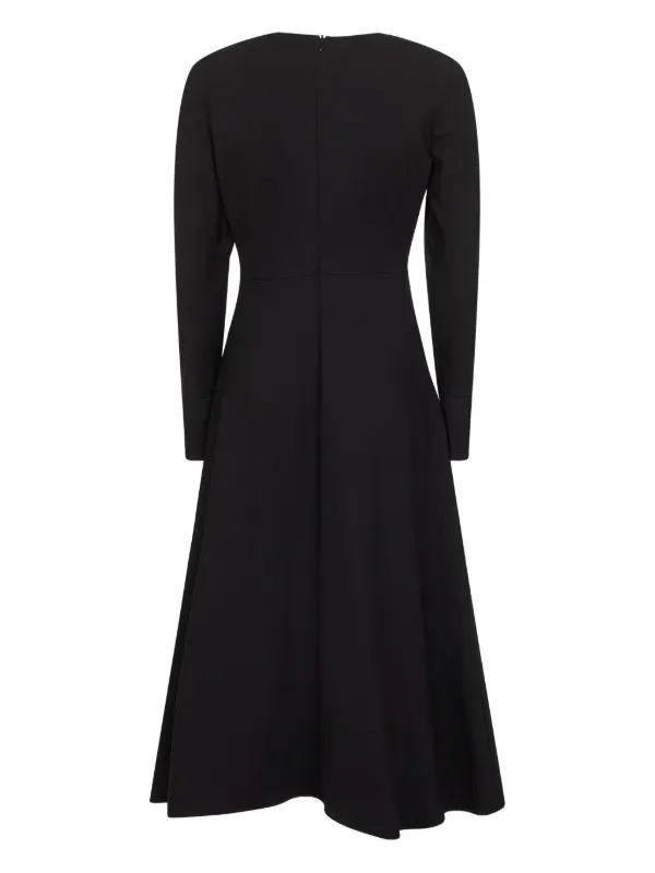Blanca Vita long-sleeve Flared Dress | Grey | FARFETCH TH
