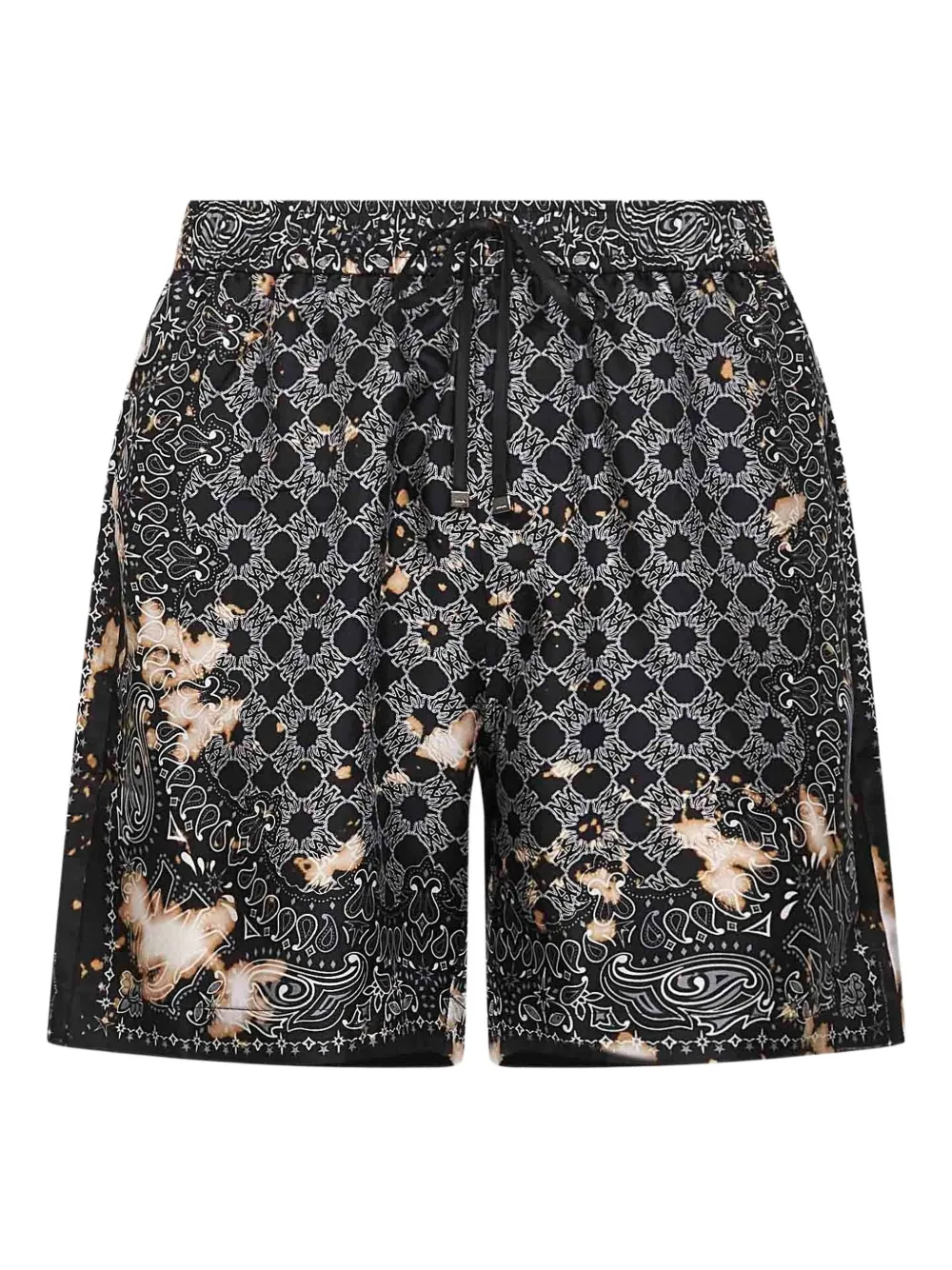 AMIRI bandana-print shorts | Black | Image 1
