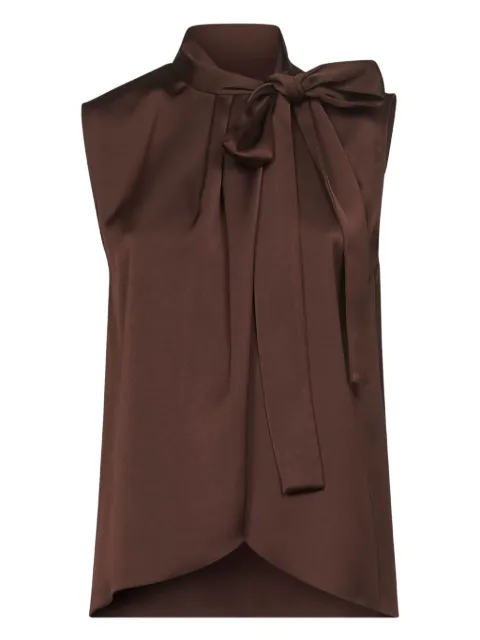 Blanca Vita tie-collar blouse