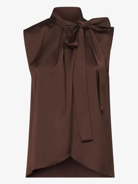 Blanca Vita tie-collar blouse